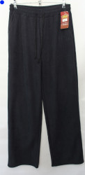 Спортивные штаны женские БАТАЛ на меху (dark blue) оптом 43057261 2022-38