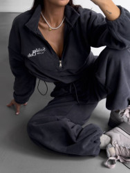 Спортивные костюмы женские на флисе оптом 67305148 758-137