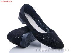 Балетки, QQ shoes оптом XF51A black