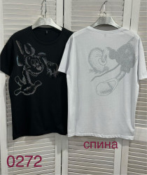 Футболки жіночі (білий) оптом  