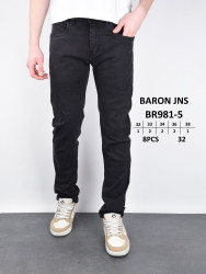 Джинсы мужские BARONJNS ПОЛУБАТАЛ оптом 98270146 981-5-55