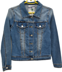 Куртки джинсовые женские оптом 29657438 9822-1-183