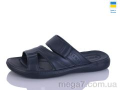 Шлепки, M&L  Alex13 оптом B12 синій