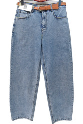 Джинсы женские MEECALOO БАТАЛ оптом 21496380 6151-165