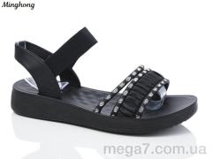 Босоножки, Minghong оптом 7720-38 black