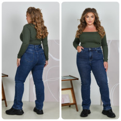 Джинсы женские БАТАЛ оптом 53692487 213-1