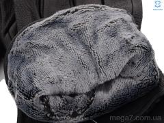 Перчатки, RuBi оптом S115М шкіра оленя-махра black