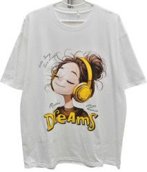 Футболки женские БАТАЛ оптом 68723940 B42-77