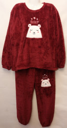 Ночные пижамы женские БАТАЛ оптом Pijamania 12648509 01-5