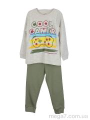 Пижама, OL оптом P047  cool gamer grey