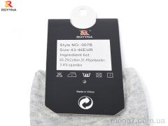 Носки, ROYYNA оптом ROYYNA	 007B grey