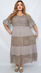 Платья женские БАТАЛ оптом 78024615 25-29