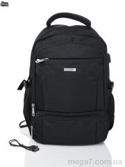 Рюкзак, Superbag оптом 1218 black (5-30)
