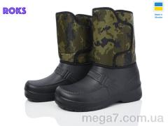 Сапоги из пены, Roks оптом Roksol 205 зелений