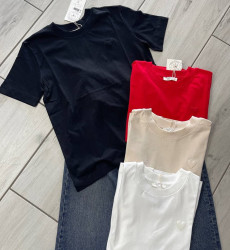 Футболки женские (черный) оптом 52764801 СВ202-158