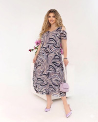 Платья женские БАТАЛ оптом 59081467 14-36