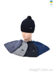 Шапка, Angelica оптом ANGELICA MW024-5 на флісі mix