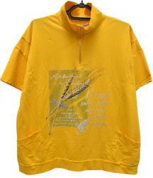 Футболки женские БАТАЛ оптом 76015349 668-136