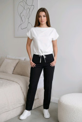 Блузки жіночі БАТАЛ (світло-бежевий) оптом