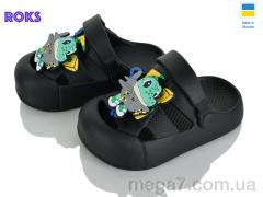 Кроксы, Roks оптом 336 чорний