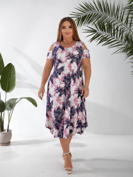 Платья женские БАТАЛ оптом 89264705 50-128