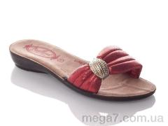 Шлепки, DeMur оптом W7152-red