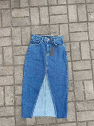 Юбки джинсовые женские LUJ YO оптом 50826347 654-731-10