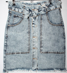 Юбки джинсовые женские JACK ZAMARA оптом 37058162 12-332-125