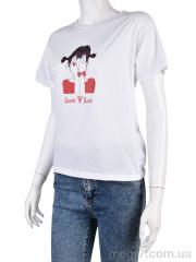 Футболка, Obuvok оптом OBUVOK 08789-12-1 white