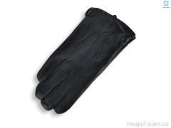 Перчатки, Королева оптом GN06-0542М шкіра махра black