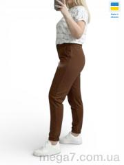 Спортивные брюки, Sport style оптом 10055-1NI шоколад