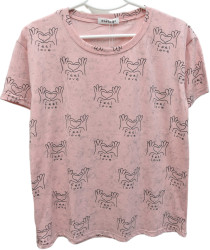 Футболки женские БАТАЛ оптом 56901823 DA3057-147