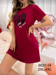 Ночные рубашки женские БАТАЛ оптом 20983541 6637-1-78