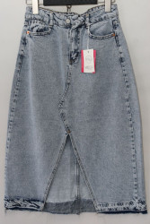 Юбки джинсовые женские MIELE WOMAN оптом 94072316 214-28