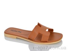Шлепки, Violeta оптом 8-503 camel