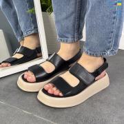 Босоножки, A.N.I.One оптом 4077-59К чорний к.