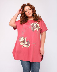 Туники женские БАТАЛ оптом 60745392 58-5