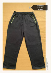 Спортивные штаны мужские БАТАЛ на флисе оптом 43257069 RK87936-5