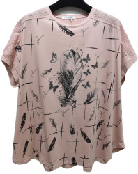 Футболки жіночі БАТАЛ оптом 