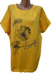 Футболки жіночі БАТАЛ оптом 