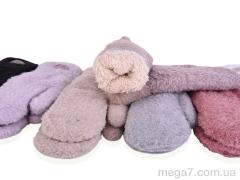 Варежки, RuBi оптом 7278 mix