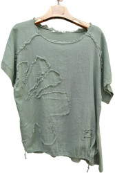 Футболки жіночі БАТАЛ оптом 