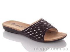 Шлепки, DeMur оптом W3050-black