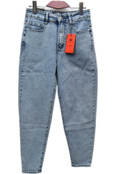 Джинсы женские RELUCKY ПОЛУБАТАЛ оптом 43701895 0517-2-134