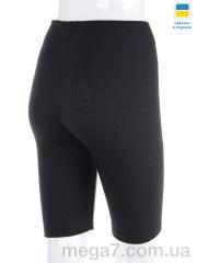 Велосипедки, STARK оптом Велотреки рубчик чорний батал