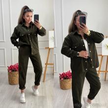 Спортивный костюм, Alisa Brand оптом 1002 хакі