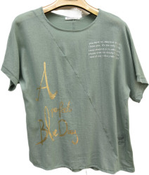 Футболки женские БАТАЛ оптом 05263498 9587-68