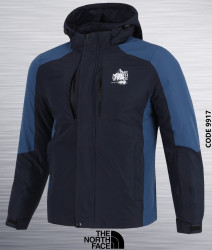 Куртки зимние мужские (черный/синий) оптом 35648172 9917-21