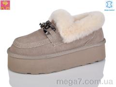 Угги, PLPS оптом 5808 khaki