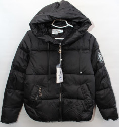 Куртки зимние женские YANUFEIZI (черный) оптом 67823019 209-1